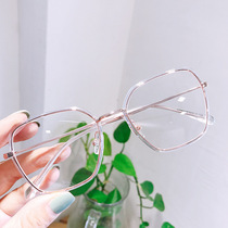 Anti-blue light old flower mirror fashion ultra light high-definition male and female large frame old light glasses anti-fatigue and radiation protection