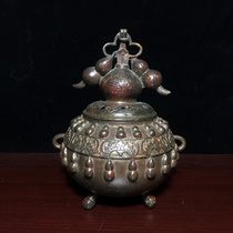 Treasured gourd (Fulu) incense burner-AD0249