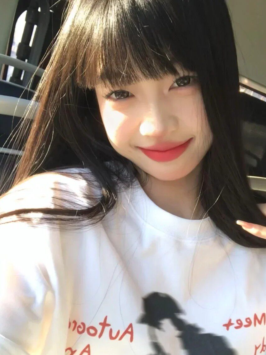 真我黑长直漫画齐刘海假发套 全真发整顶设计 自然隐形无痕贴合 长发飘逸顺滑
