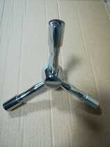 Three-way handle triangle handle vault vault door handle