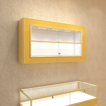 Wall cabinet jewelry hanger jewelry display cabinet wall-mounted display rack jewelry display cabinet simple window display cabinet