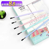 Student neutral refill 0 38mm black full needle tube water refill 0 5mm signature refill 0 28mm