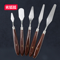 Cake spatula cream spatula 5-piece chocolate size scraper decorating and toning baking tool set