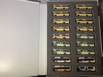 TOMYTEC N scale 1:150 sand table car model Imperial City Bus and other collection collection box