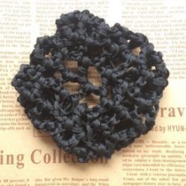 Career Head Flower Web Pocket Working Head Flower Hair Ring Woven Mesh Pocket Hair Accessories Coarse Web Hair Net