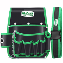 Old a multi-socket widened kit multifunctional waist hanging bag tool bag LA115602 large waterproof running bag