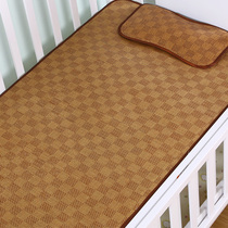 Childrens rattan mat kindergarten nap straw mat baby newborn crib ice mat breathable cushion
