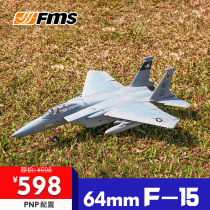 FMS 64mm F-15 remote control electric duct Model Assembly fixed wing aircraft model