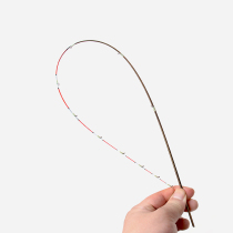 All-titanium alloy rod slightly fishing continuously micro-lead rod metal head raft rod steel wire rod slightly raft rod fishing rod slightly