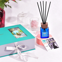 Household aromatherapy gift box gift bedroom bathroom deodorant lasting fragrance room fragrance rattan fire-free perfume