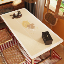 Fruit leather table mat tablecloth Nordic luxury waterproof and oil-proof disposable table mat anti-scalding coffee table mat ins Net Red