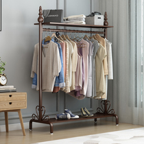 Hangers Floor-to-ceiling bedroom single pole balcony coolers Indoor drying clothes rod Household simple clothes hat rack