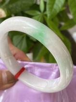 Myanmar Emerald A freight white green texture delicate