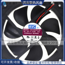 Original AVC 12CM PWM temperature control 0 20A 3 wire 12v computer host fan DA12025R12E