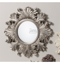 European style decorative mirror fireplace Handmade creative carving American country pastoral dressing mirror Home wall hanging can be customized