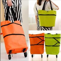 folding portable small cart mini bag shopping car wheels