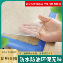 Children Elementary School Students Study Table Mat 40x60 Writing Desk Job Computer Desk PVC Tablectable Cloth Waterproof Transparent Crystal Board