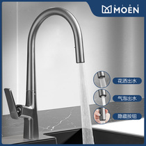 airemoen gun ash kitchen pumping faucet cold full copper laundry trough retractable noodle pot