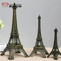  Paris Eiffel Tower decoration model Home shaking sound living room creative decorations Small crafts Beauty in space