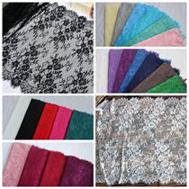 21 color optional promotion ultra-low price export mesh eyelash lace lace handmade diy dress wedding accessories