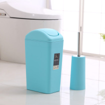 Shop American office flip lid type trash can 8 liters 12 liters bedside Chinese toilet small toilet