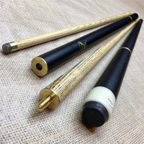 American pool club small head black 8 Club nine ball big head snooker split shaft with gun head powder