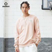 Quasi sweatshirt male loose large size round neck sleeve sweatshirt student youth basketball outdoor leisure sports shirt