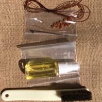 Text Play Olive Nuclear Maintenance Tool Pig Hair Brush Olive Oil fun with brush stringing tool