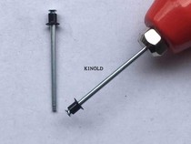  Jinghe brand all-iron double-sided countersunk head rivet national standard black zinc double countersunk head rivet full evacuation black hollow rivet