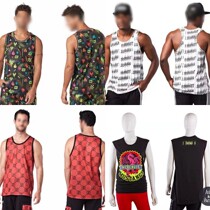 ZW Dance Sports Equipment Speed Dry Vest Easy for men and women with new size and size code blouses dance fitness Chaos