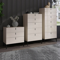 Nordic bucket designer creative sideboard simple modern side cabinet light luxury Italian locker Nordic porch cabinet