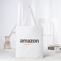 Canvas custom company gift bag environmental handbag custom advertising bag printing LOGO cotton bag