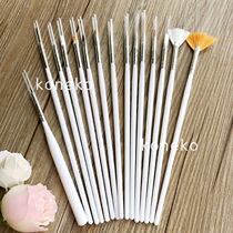 (Full 58)15 color palette bjd doll makeup Hook pen