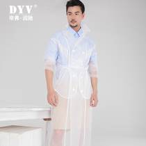 Spring Summer extra-long style The Beatles 2021 new white Perspectives transparent and relaxed sunscreen slim wind clothes long and handsome