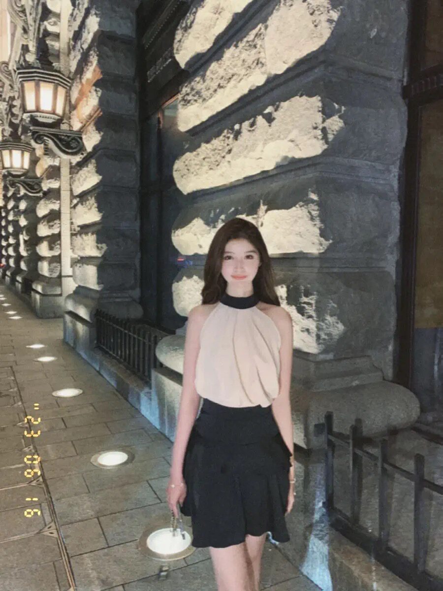 朵喵菟夏季甜辣纯欲两件套 法式盐系设计高级感满满 御姐风与少女感并存