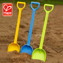 Hape Kids Beach Toys Plastic Spatula Large Baby Digging Sand Dirt Playing Sand Shovel Snow Kids Tools Sand Pool