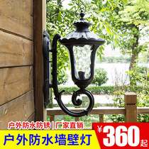 Outdoor waterproof column head lamp courtyard villa Cell Door Post Outdoor Wall Landscape Decoration Street Lamp Furniture