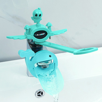  Baby faucet extender childrens water diversion device cartoon guide sink faucet extended splash-proof household extender
