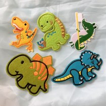 2020 Dinosaur Overlord Pterosaur Cloth Patch Iron Seam Free Patch Patch Embroidery Patch