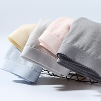 Cotton crotch simple womens underwear briefs head mid-waist hip solid color breathable fashion pants pants simple pants