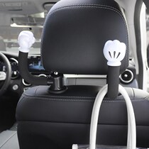 Car cartoon cute bag artifact hidden car rear seat back car small hook multi-function car