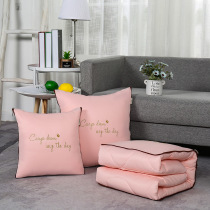 Car pillow quilt dual-use two-in-one car folding pillow pillow summer office nap blanket thickened