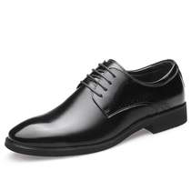 High-end summer high-end shoes 8cm mens shoes 6cm wedding shoes mens leather business dress youth casual leather