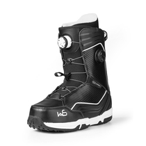WS Veneer Ski Shoes Double Wire Buttoned Veneer Shoes Full Territory Veneer Shoes Ski boots Mens flat flower lettering