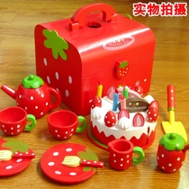 Girl baby girl cut kitchen house cake set Childrens toys 2-3-4-5 years old 6 6 1 gift