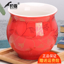 Kung Fu small tea cup ceramic tea bowl home single Tea Cup purple sand blue and white porcelain tea cup Dehua Cup