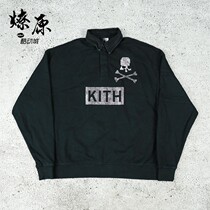 Liaoyuan equipment Kith x MMW Japanese Rugby 19SS joint diamond chest logo sweater