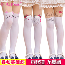 Spring and autumn summer thin baby stockings student stockings pantyhose stitching girls leggings stockings childrens socks