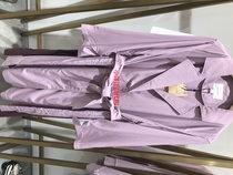 MECITY womens 2018 early Autumn New woven woven long belt windbreaker jacket 534702 tag 899