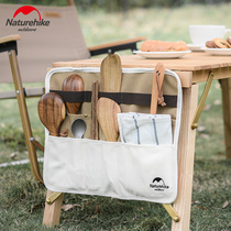 NH miso tableware storage cloth bag portable picnic shovel chopsticks straw knife fork spoon tableware split storage bag